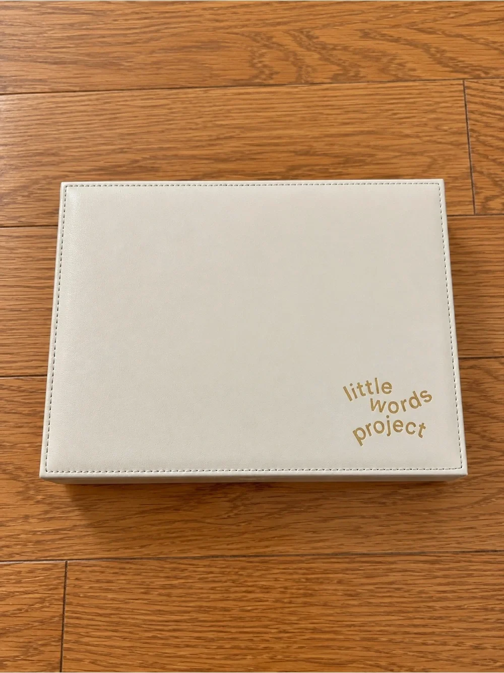 Little Words Project Kids Jewelry Box with Gold Logo